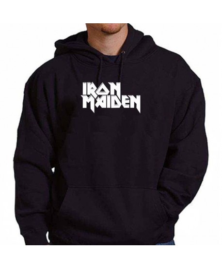 IRON MAIDEN - Eddie Logo mikina s kapucí